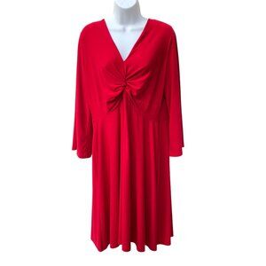 SABRINA COLLECTIVE Red Dress, 1X